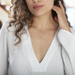 Collier Charlelie Or Jaune Oxyde