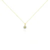 Collier Charletta Or Jaune Diamant