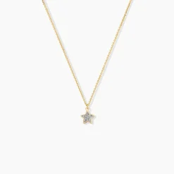 Collier Chirine Etoile Or Jaune
