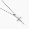 Collier Chirsta Argent Blanc Oxyde De Zirconium