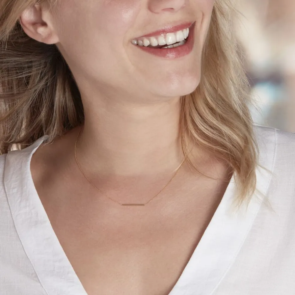 Collier Chloee Or Jaune