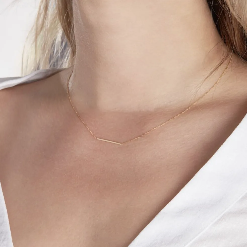 Collier Chloee Or Jaune