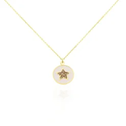 Collier Christelle Etoile Or Jaune