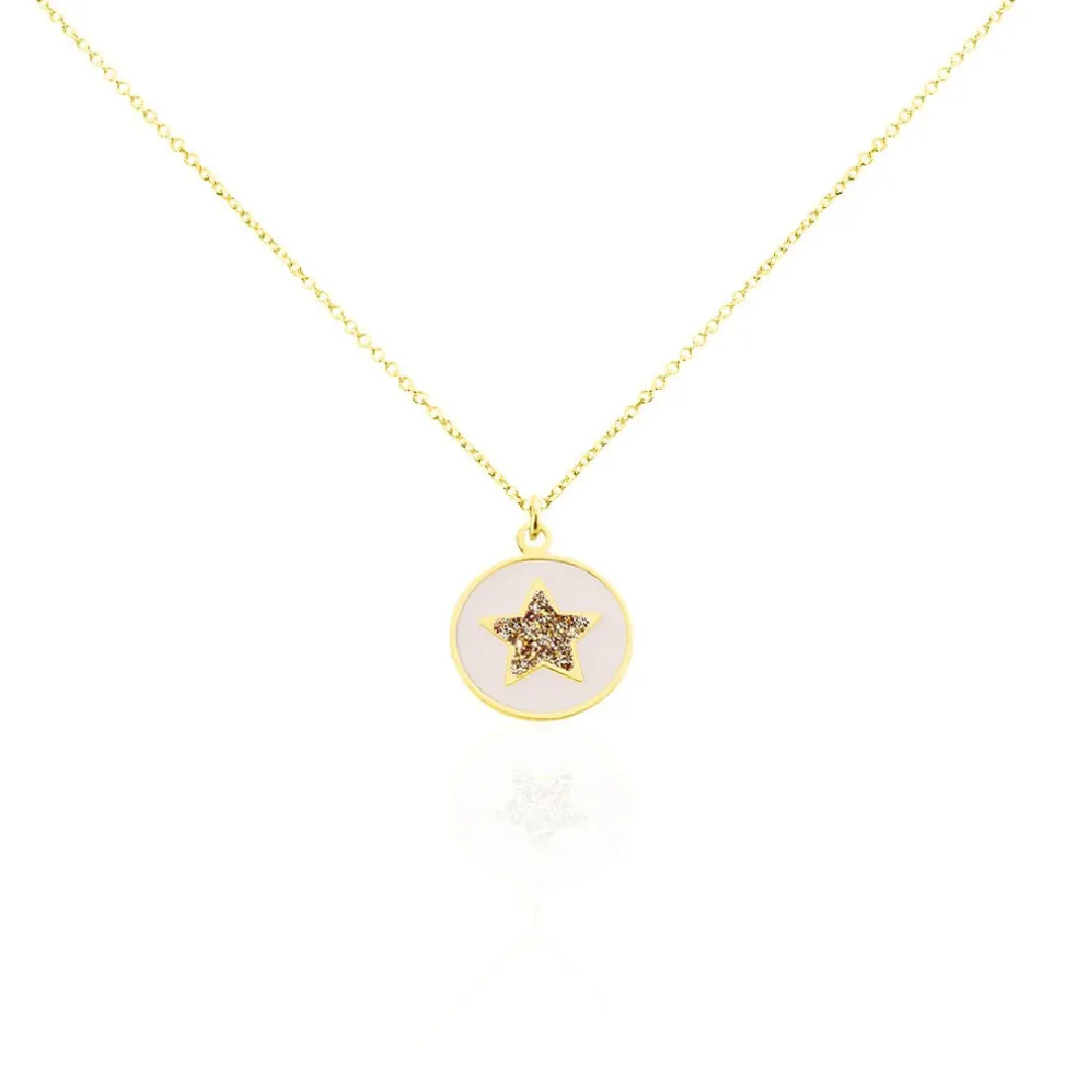 Collier Christelle Etoile Or Jaune