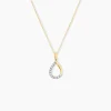 Collier Chrystalise Or Jaune Diamant