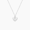 Collier Clarity Argent Blanc Nacre