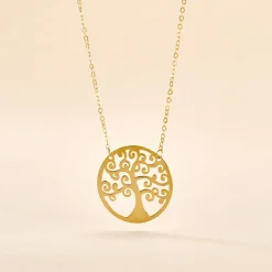 Collier Clemenca Or Jaune