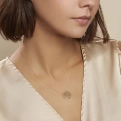 Collier Clemenca Or Jaune