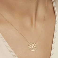 Collier Clemenca Or Jaune