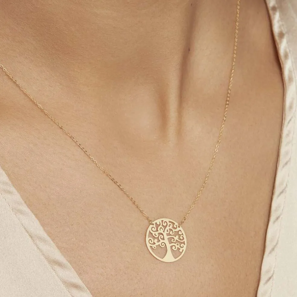 Collier Clemenca Or Jaune