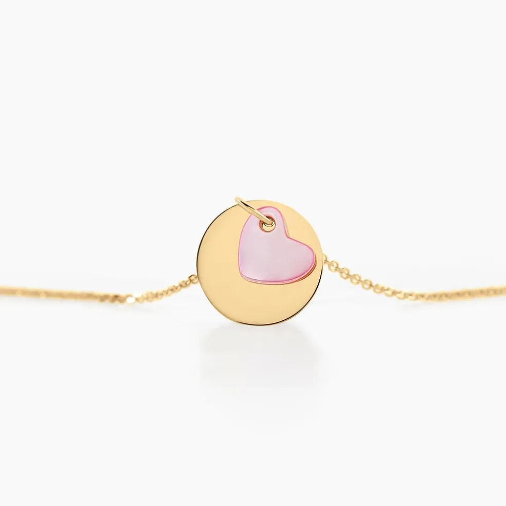 Collier Cleomelia Pastille Or Jaune