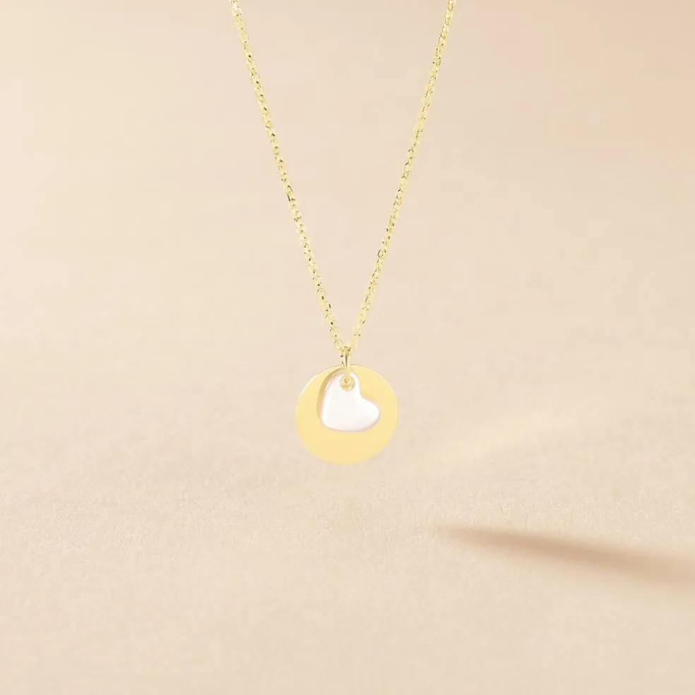 Collier Cleomelia Pastille Or Jaune