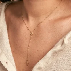 Collier Cleya Or Jaune