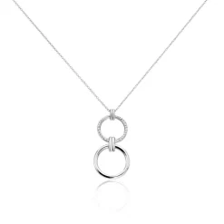 Collier Colas Argent Oxyde De Zirconium