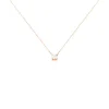 Collier Colby Or Rose Oxyde De Zirconium