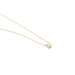 Collier Colby Or Rose Oxyde De Zirconium