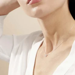 Collier Collection 1986 Or Blanc Diamant