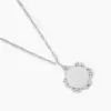 Collier Collette Argent Blanc