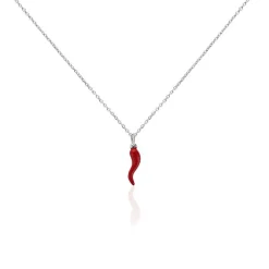 Collier Cornucopia Argent Blanc