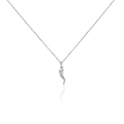 Collier Cornucopia Argent Blanc