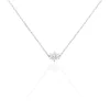Collier Cyriac Argent Blanc Oxyde De Zirconium