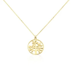 Collier Dahlila Or Jaune