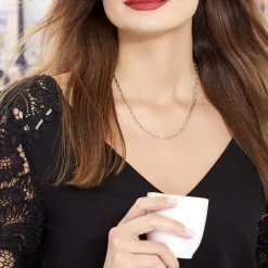 Collier Dami Or Tricolore