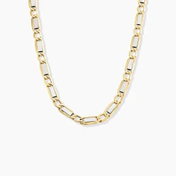 Collier Danae Plaquette Or Bicolore