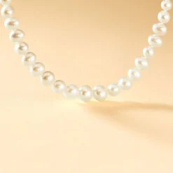 Collier Danilo Baroque Or Jaune Perle De Culture