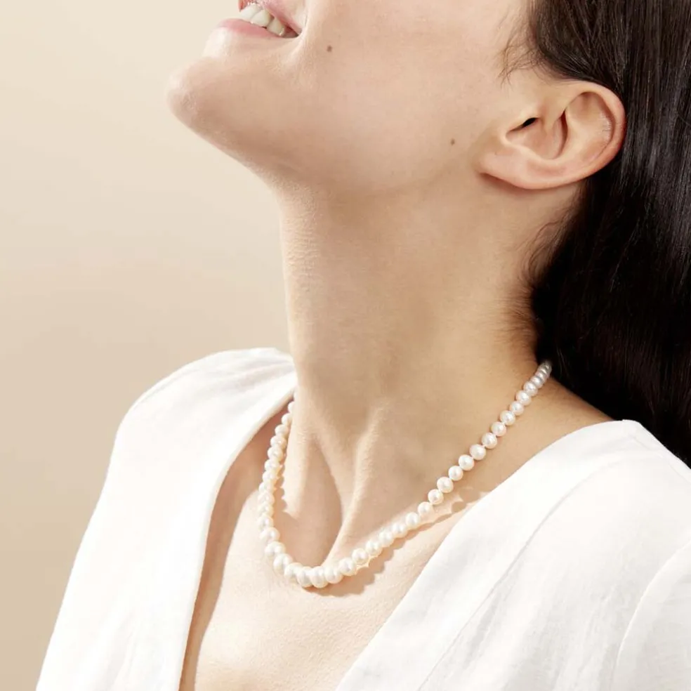 Collier Danilo Baroque Or Jaune Perle De Culture