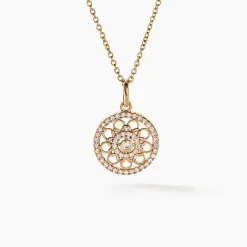 Collier Danya Plaqué Or Doré Oxyde De Zirconium