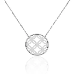 Collier Danyl Acier Blanc