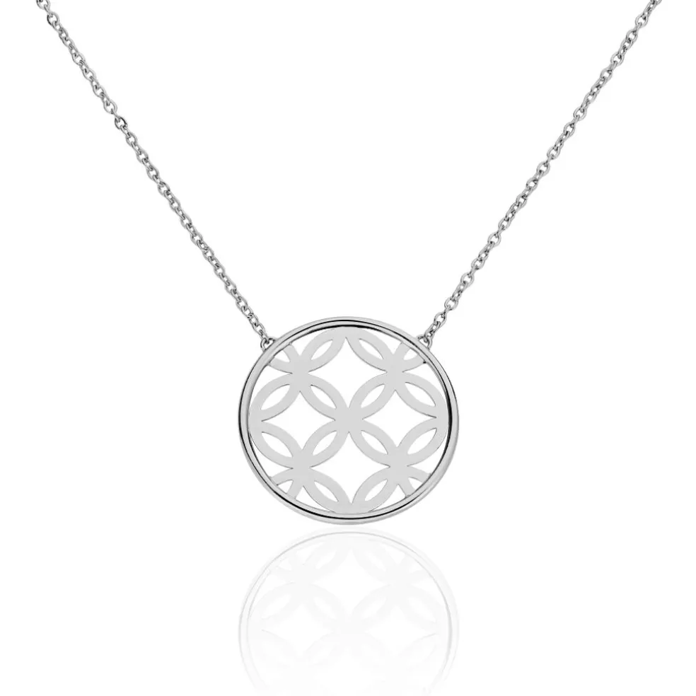 Collier Danyl Acier Blanc