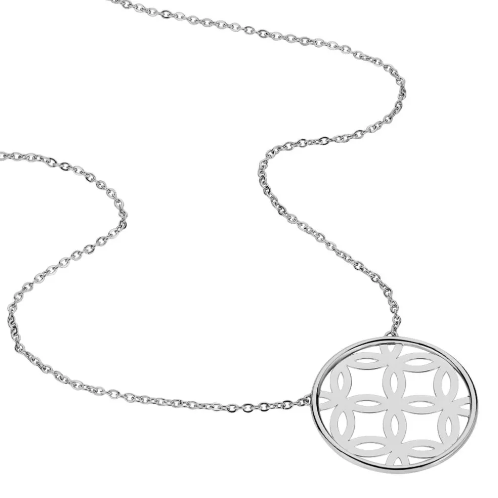 Collier Danyl Acier Blanc