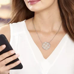 Collier Danyl Acier Blanc