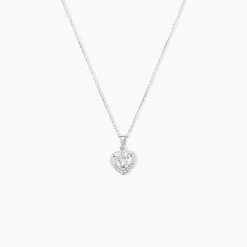 Collier Dari Or Blanc Oxyde De Zirconium