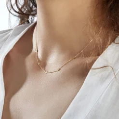 Collier Darleen Or Jaune