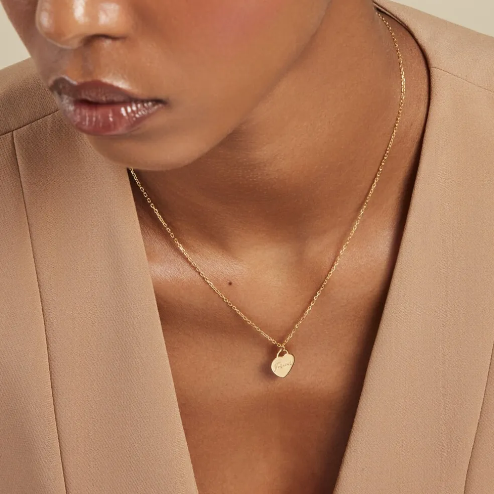 Collier Darling Plaqué Or Jaune