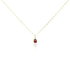 Collier Deena Or Jaune Oxyde De Zirconium