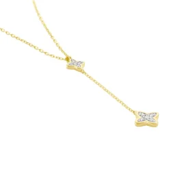 Collier Delicatesse Or Jaune Diamant
