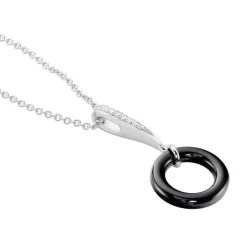 Collier Delphinia Argent Blanc Oxyde De Zirconium