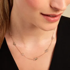 Collier Deotille Plaqué Or Doré