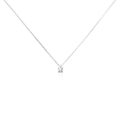 Collier Diamotion Or Blanc Diamant