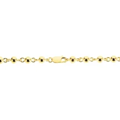 Collier Diona Diona Maille Boule Or Jaune