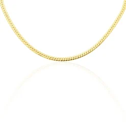 Collier Doline Maille Anglaise Or Jaune