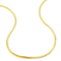 Collier Doline Maille Anglaise Or Jaune