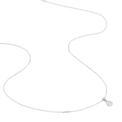 Collier Domitia Or Blanc Diamant