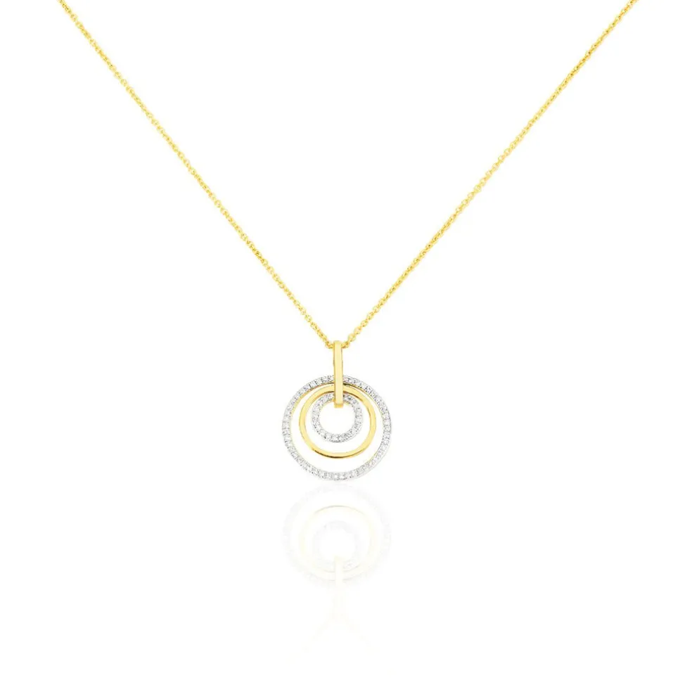 Collier Dorotea Or Jaune Diamant