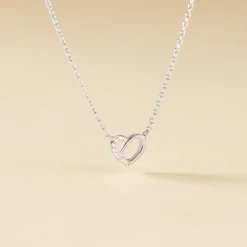 Collier Dorthea Argent Blanc Oxyde De Zirconium