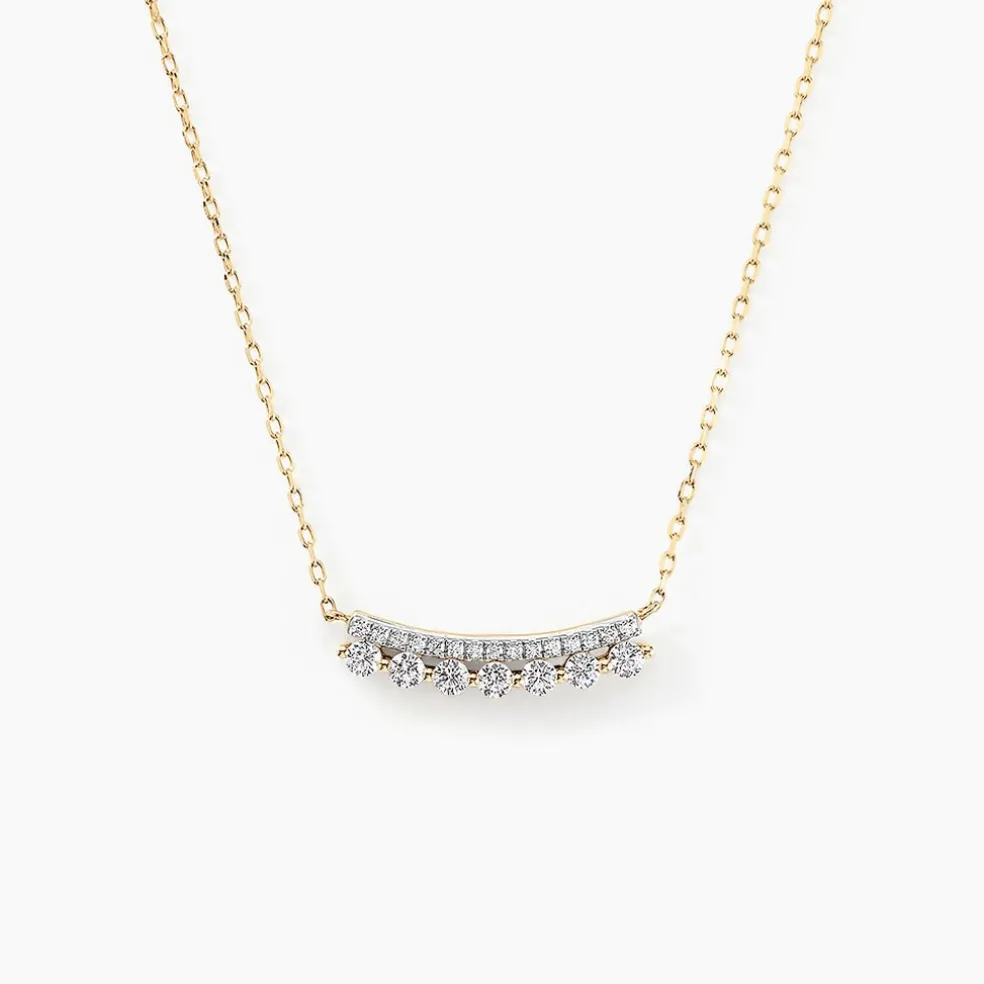 Collier Drake Or Jaune Oxyde De Zirconium